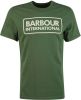 Barbour groot logo t shirt groen , Groen, Heren online kopen
