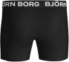 Bjorn Borg Bj&#xF6, rn Borg Sammy Boxershorts in uni in 2 pack online kopen