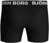 Bjorn Borg Bj&#xF6, rn Borg Sammy Boxershorts in uni in 2 pack online kopen