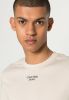 Calvin Klein Gebroken Wit T shirt Stacked Logo Tee online kopen