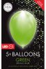 Feestbazaar LED Ballonnen Groen(5st ) online kopen