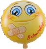 Feestbazaar Folieballon Smiley Beterschap 45cm online kopen