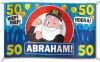 Feestbazaar Gevelvlag Abraham 90 x 150 cm online kopen