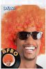 Yellow Webshop Holland Afro Pruik Oranje online kopen