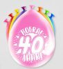 Paper Dreams Ballonnen Party 40 Jaar 18, 5 X 11 Cm Latex 8 Stuks online kopen