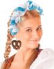 Folat Tiara Bloemen Dames Blauw/wit One size online kopen