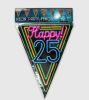 Paper Dreams Vlaggenlijn Happy 25! Party Time! 10 Meter Zwart online kopen