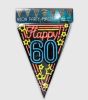 Paper Dreams Vlaggenlijn Happy 60! Party Time! 10 Meter Zwart online kopen