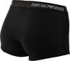 Emporio Armani Trunk boxershorts in uni en m&#xEA, l&#xE9, e in 3 pack online kopen