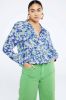 Fabienne Chapot Lot semi transparante blouse met bloemenprint online kopen