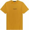 Fred Perry Fp M2706 T shirt maniche corte , Geel, Heren online kopen