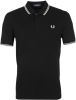 Fred Perry M3600 slim fit polo van piqué katoen met getipte details online kopen