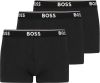 Boss Boxershort Trunk 3P met in kleur bijpassende weefband(3 stuks ) online kopen