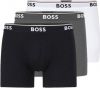 Boss Lange boxershort Boxer Brief 3P met in kleur bijpassende weefband(3 stuks ) online kopen