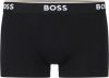 Boss Boxershort Trunk 3P met in kleur bijpassende weefband(3 stuks ) online kopen