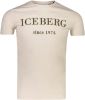 Iceberg T shirt 22i i1p 0f014 6301 1342 , Beige, Heren online kopen