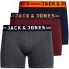 Jack & Jones Boxershort JAC Lichfield Trunks met contrastkleurige band(3 stuks ) online kopen