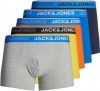 Jack & jones heren 5 pack boxershort meerkleurig online kopen