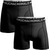 Muchachomalo Boxershorts MicroFiber 2 Pack Zwart Navy , Zwart, Heren online kopen
