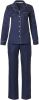 Pastunette Dames pyjama satijn De Luxe 25212 310 6 blauw Blauw 38 online kopen