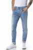 Replay Anbass Hyperflex Re Used Slim Fit Jeans , Blauw, Heren online kopen
