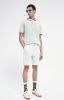 Scotch and Soda T shirts Organic cotton garment dyed pique polo with washing Groen online kopen