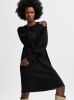 SELECTED FEMME gemêleerde gebreide jurk SLFLULU met wol zwart online kopen