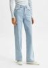 Selected Femme Lichtblauwe Wide Jeans Slfalice n Hw Wide Lon Sky Blue Jeat online kopen