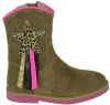 Shoesme SI21W082 B leren cowboylaarzen bruin/roze online kopen