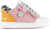 Shoesme UR22S043 F leren sneakers met glitters roze/multi online kopen