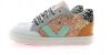 Shoesme UR22S043 F leren sneakers met glitters roze/multi online kopen