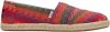 TOMS Alpargata Rope loafers multicolour 10017834 , Rood, Dames online kopen
