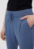 VERO MODA high waist tapered fit broek Eva donkerblauw online kopen