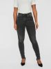 VERO MODA high waist skinny jeans VMSOPHIA dark grey denim online kopen