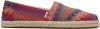 TOMS Alpargata Rope loafers multicolour 10017834 , Rood, Dames online kopen