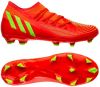 Adidas Predator Edge.3 Firm Ground Voetbalschoenen Solar Red/Team Solar Green/Core Black Dames online kopen