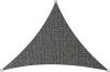 Livin'outdoor Schaduwdoek Iseo driehoekig 3x2, 5x2, 5 m HDPE grijs online kopen
