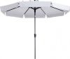 Madison Parasol Flores Luxe 300 cm gebroken wit PAC2P022 online kopen
