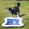 Quapas! Dog Sprinkle Mat Watermat 140x90 cm Blauw Wit online kopen