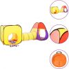VidaXL Kinderspeeltent Met 250 Ballen 255x80x100 Cm Meerkleurig online kopen