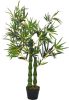 VidaXL Kunstplant met pot bamboe 110 cm groen online kopen