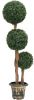 VidaXL Kunstplant met pot buxus bolvorming 119 cm groen online kopen