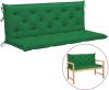 VidaXL Kussen voor schommelstoel 150 cm stof groen online kopen