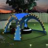 VidaXL Partytent met LED en 4 zijwanden 3, 6x3, 6x2, 3 m blauw online kopen