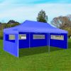 VidaXL Partytent pop up inklapbaar 3x6 m blauw online kopen