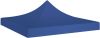VIDAXL Partytentdak 270 g/m&#xB2, 2x2 m blauw online kopen