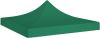 VIDAXL Partytentdak 270 g/m&#xB2, 2x2 m groen online kopen