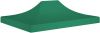 VIDAXL Partytentdak 270 g/m&#xB2, 4x3 m groen online kopen