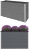 VIDAXL Plantenbak verhoogd 150x50x91 cm HKC grijs online kopen