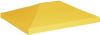 VIDAXL Prieeldak 270 g/m&#xB2, 4x3 m geel online kopen